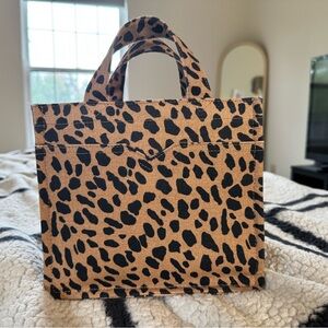 Small Leopard Tote